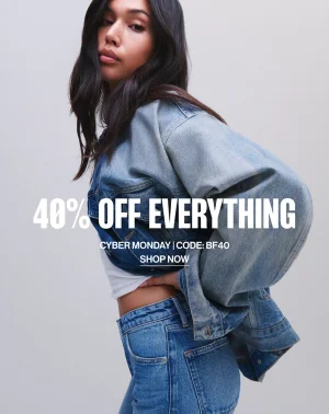 Cyber Monday Sale: 40% Off Everything with code BF40