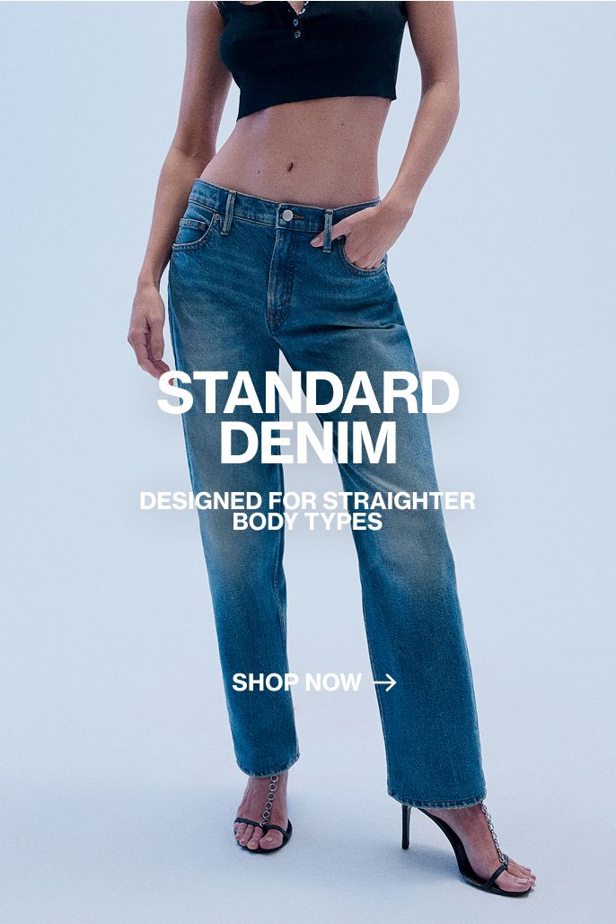 women wearing blue denim straight jeans