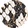 BLACK AND WHITE SNAKE PRINT