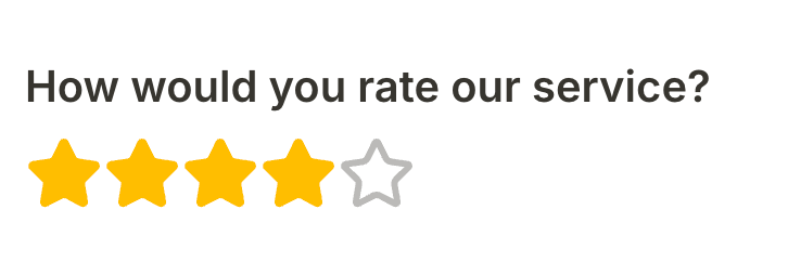 Star Rating example