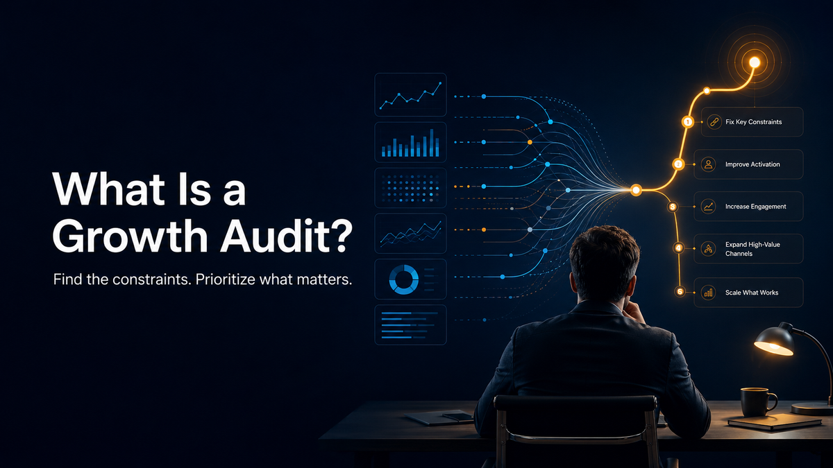 What Is a Growth Audit? How to Find Your Biggest Growth Constraints