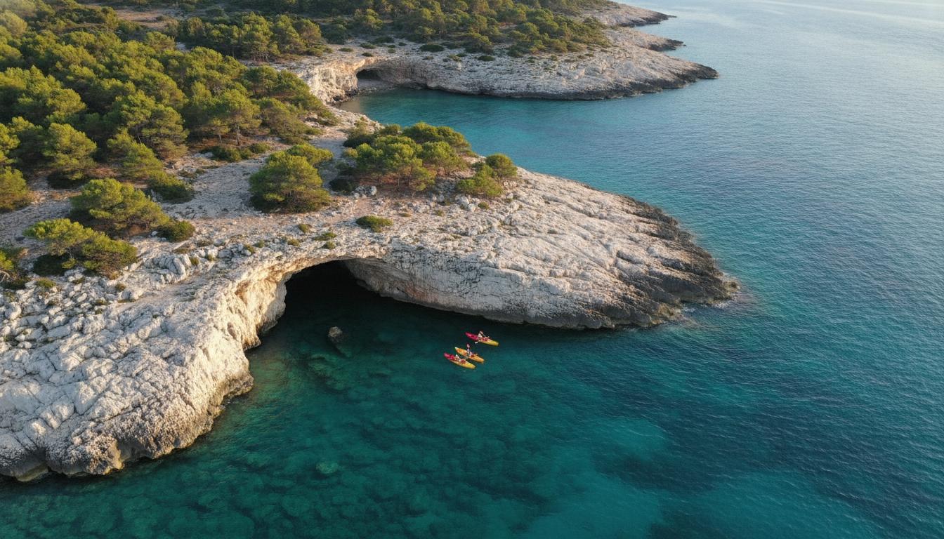 Islands, Cliffs and Cave Kayak Tour gallery image 1