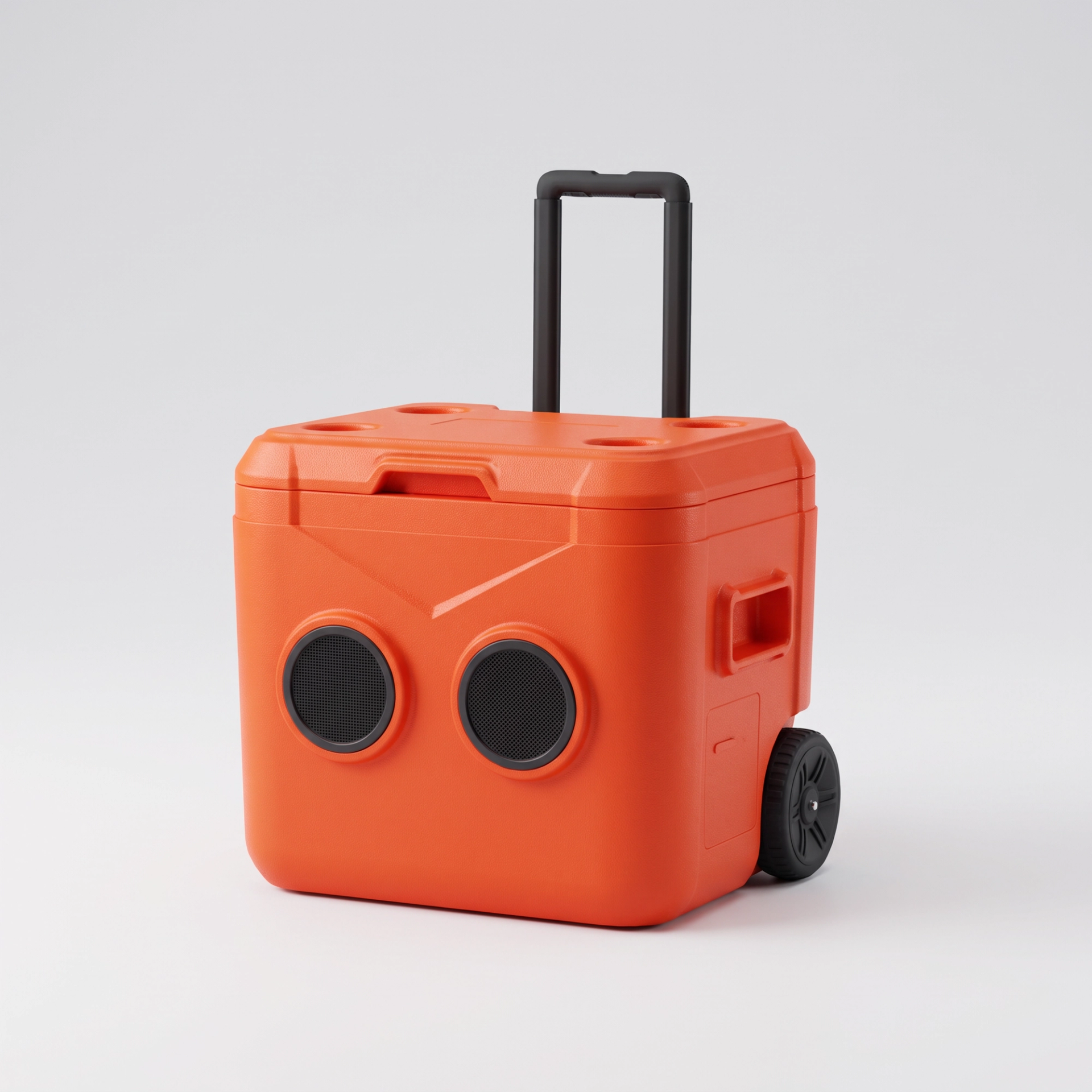 Bud Coolbox, suitcase-style beer cooler with speakers