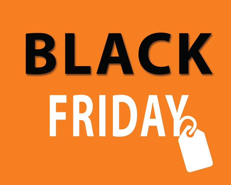 The Black Friday sale - holiday shopping concept