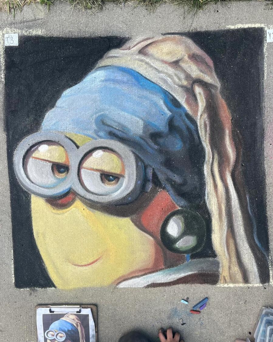 Girl with a Pearl Earring-Minion