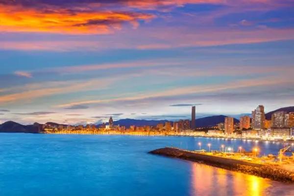 Apartments and marina of Alicante City