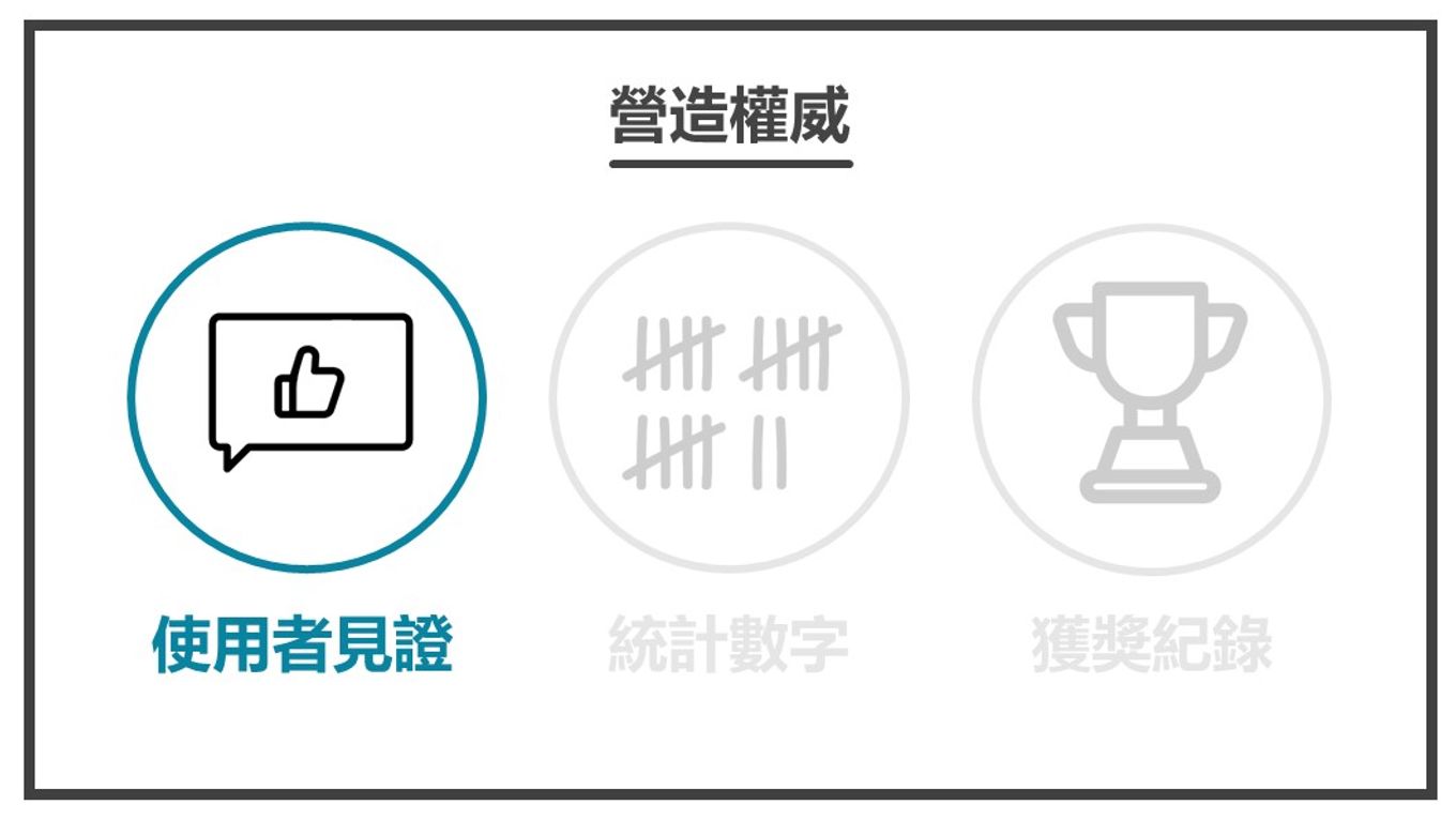 讓顧客視你為導師-使用者見證