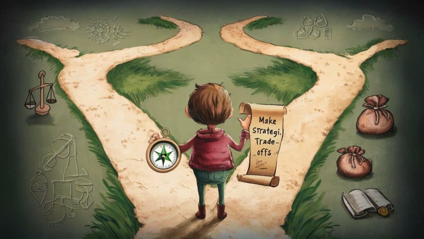 企業最重要的就是做出戰略上的取捨
