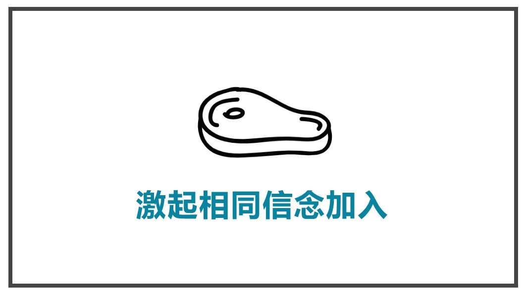 解決顧客內心煩惱-激起相同信念加入