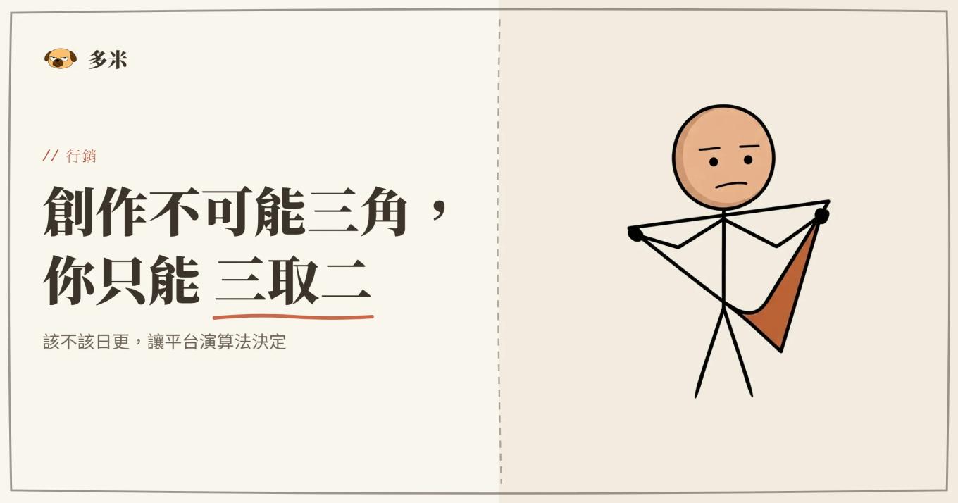 封面，火柴人舉著三角形、只抓得住其中兩個角，第三個角抓不住