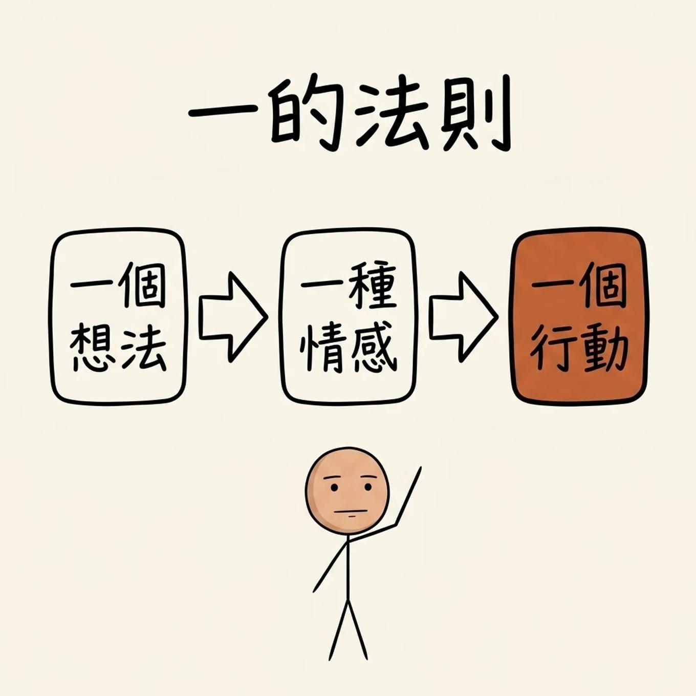 一的法則：聚焦一個大想法，激發一種情感，引導一個行動的三步流程