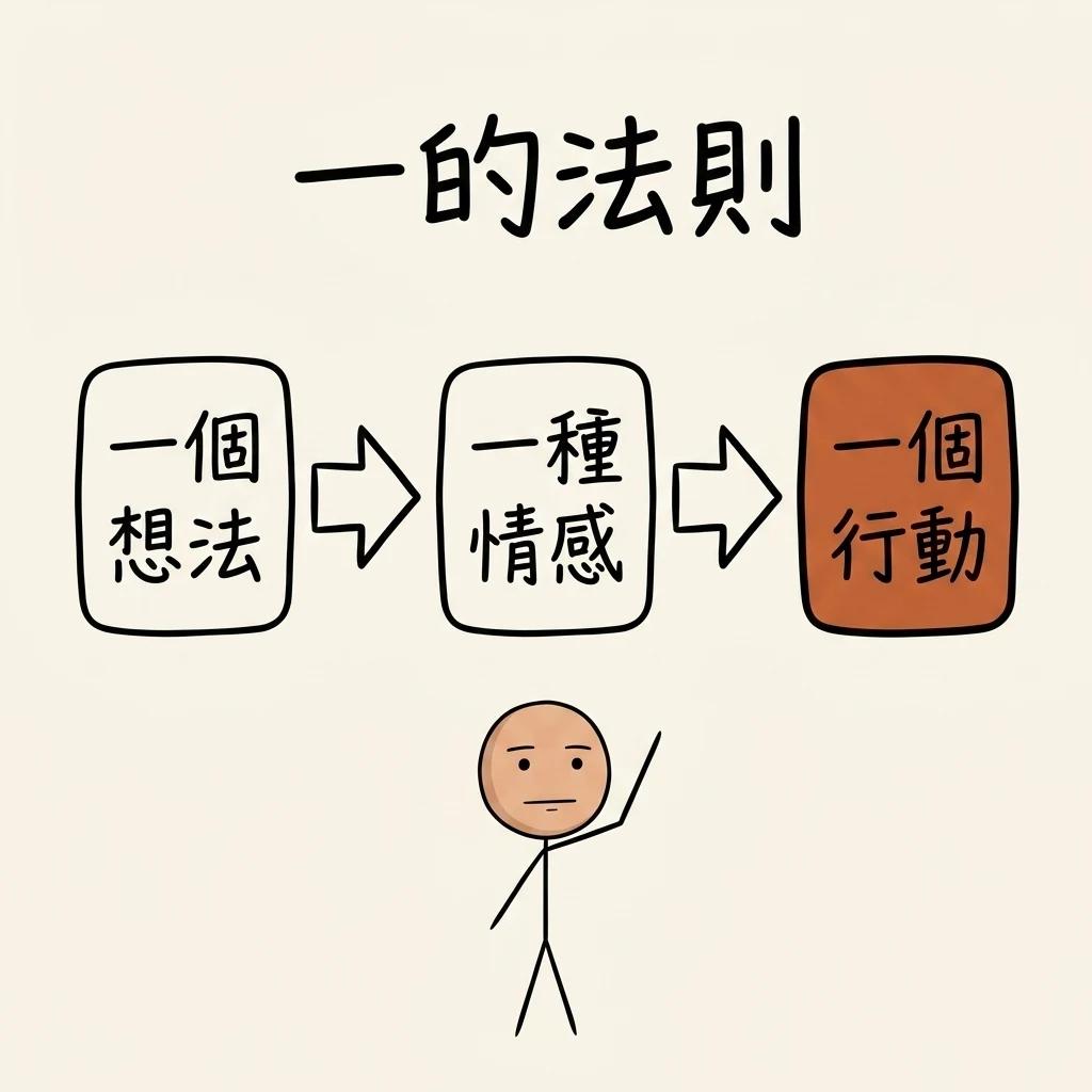 一的法則:聚焦一個大想法,激發一種情感,引導一個行動的三步流程