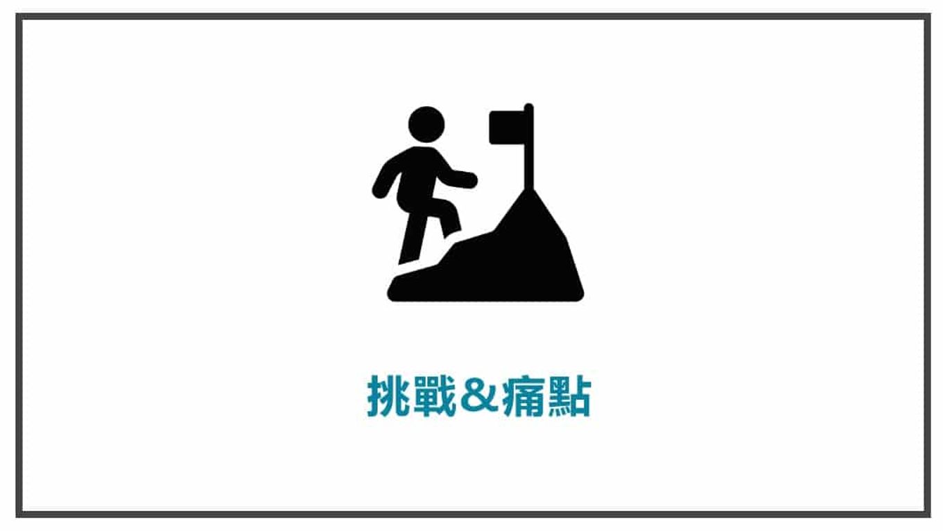 人物誌-挑戰與痛點