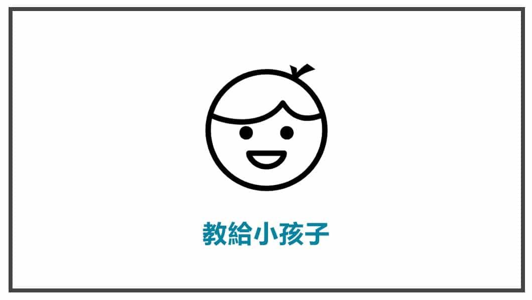 FB貼文素材準備 教給小孩子
