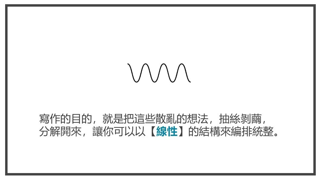 線性結構來統整