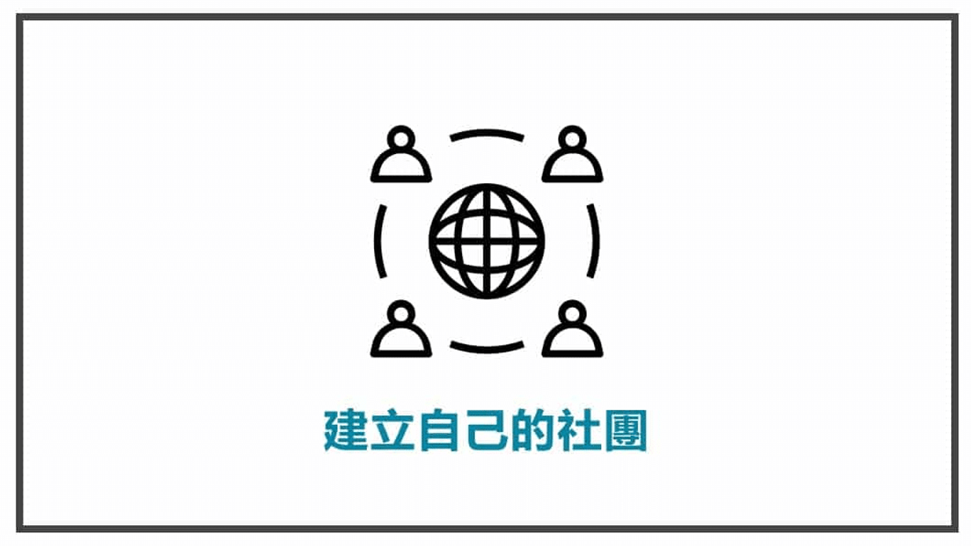 建立自己FB社團