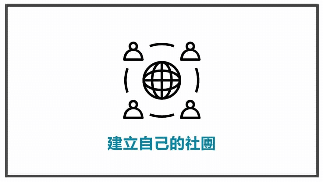 建立自己FB社團