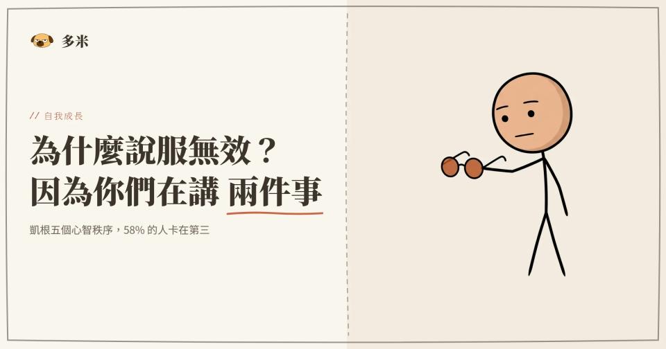 封面，火柴人把一副有色鏡片的眼鏡從臉上拿下來，伸直手臂端詳鏡片