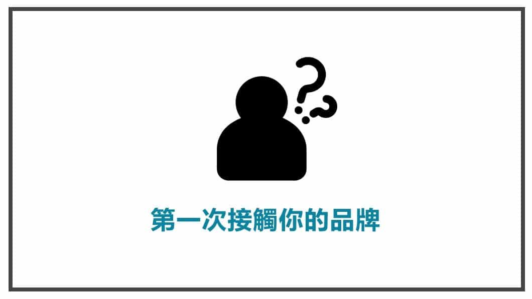 流量溫度-冷流量就是第一次接觸到你的品牌及資訊的人
