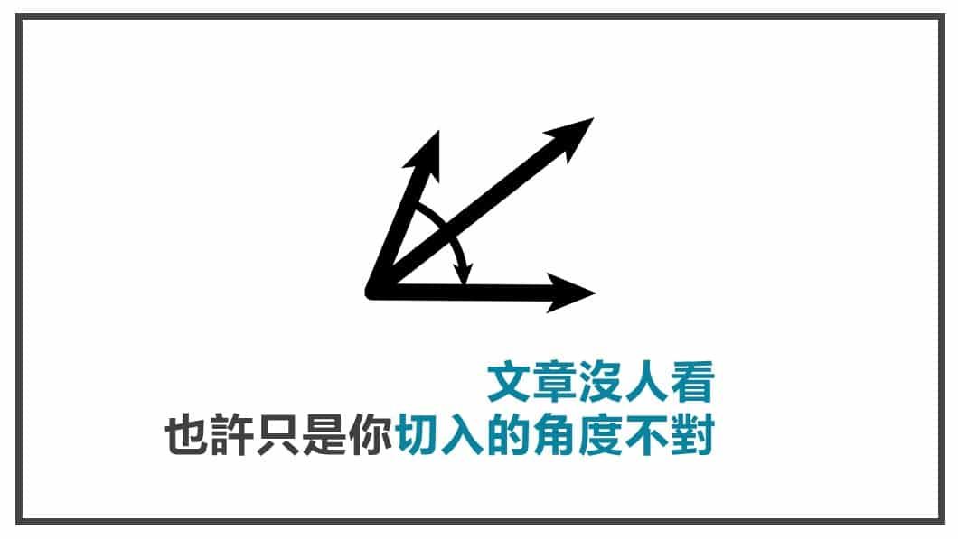 FB貼文策略規劃 文章沒人看也許是你的切入角度不對