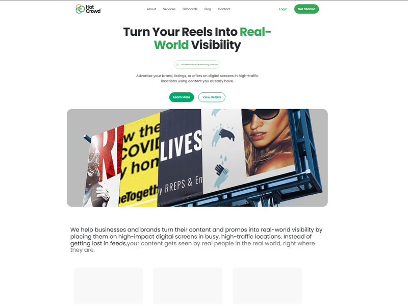 A conversion-first website that explains a complex product simply
