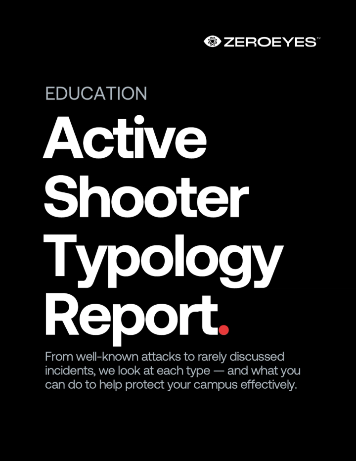 Active Shooter Typology Report Cover Image