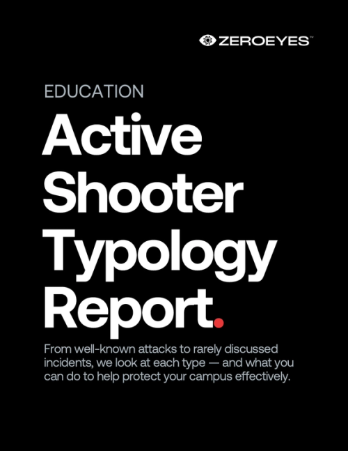 Active Shooter Typology Report Cover Image