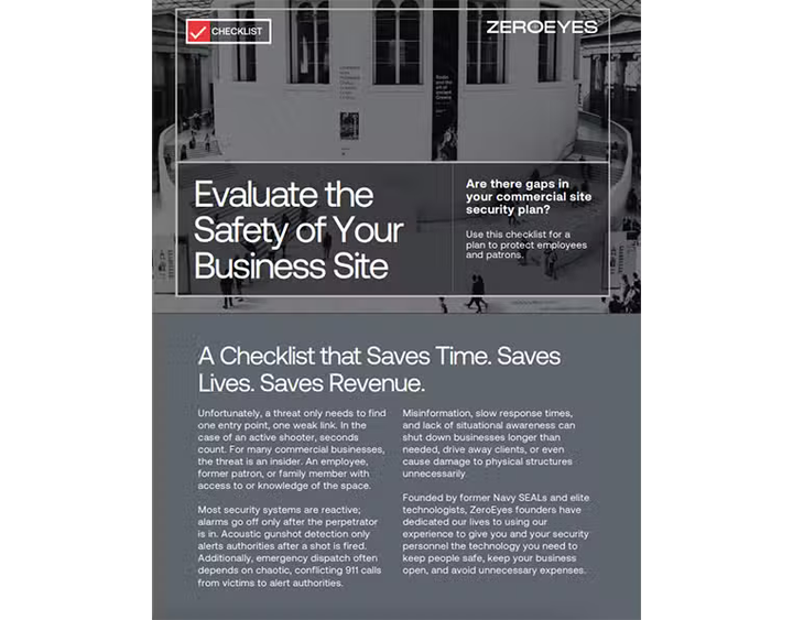 Facility Safety Checklist