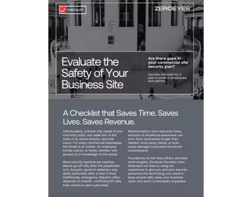 Facility Safety Checklist