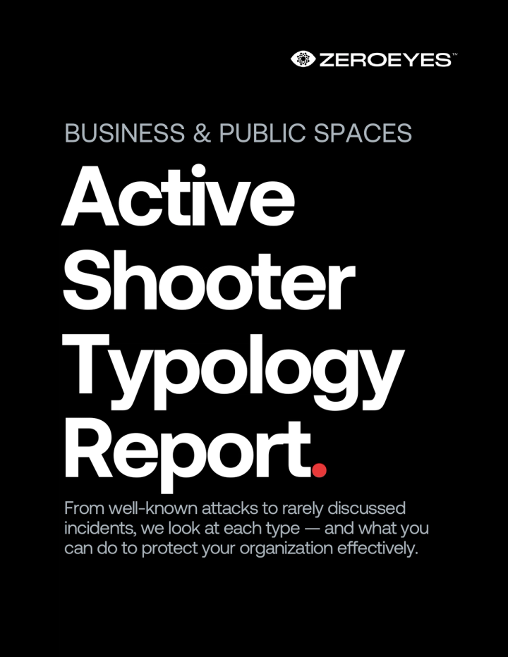 Active Shooter Typology Report Cover Image 