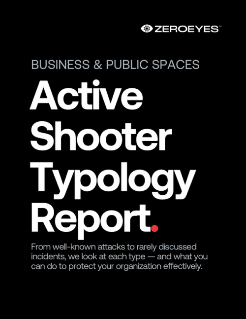 Active Shooter Typology Report Cover Image