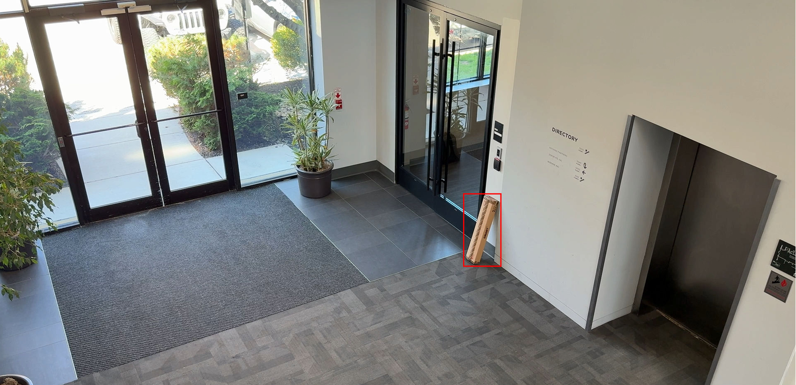 Left-behind object detection