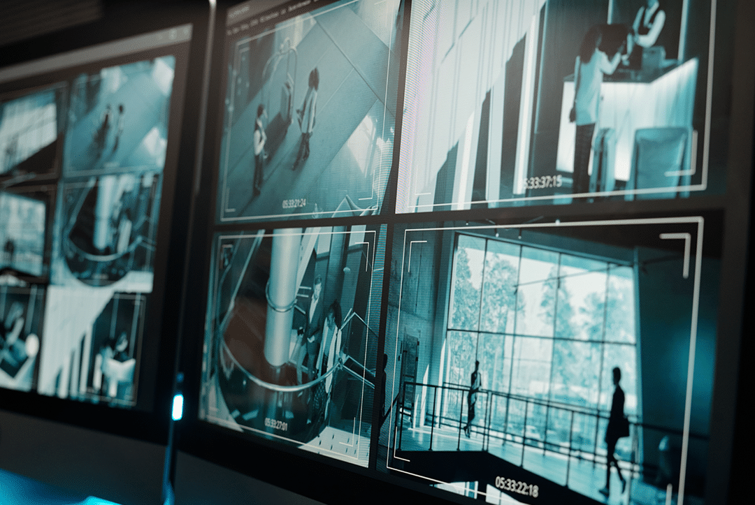 Security surveillance Monitoring Screen