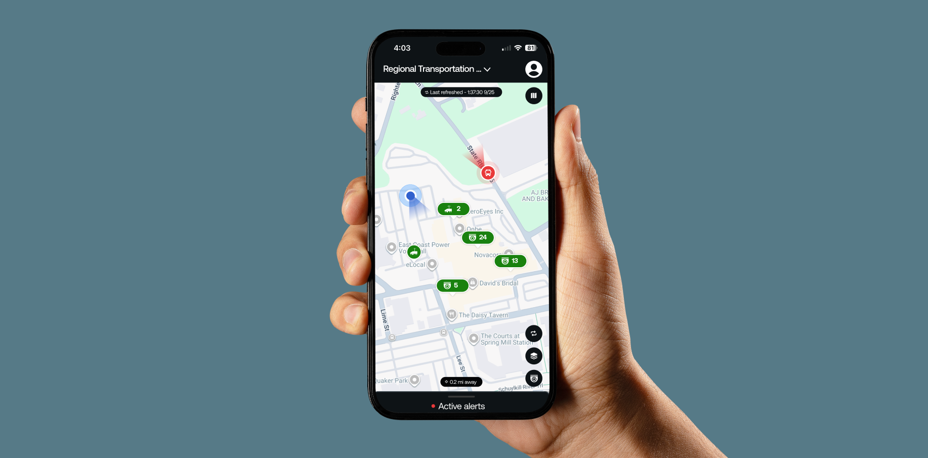 ZeroLink platform view