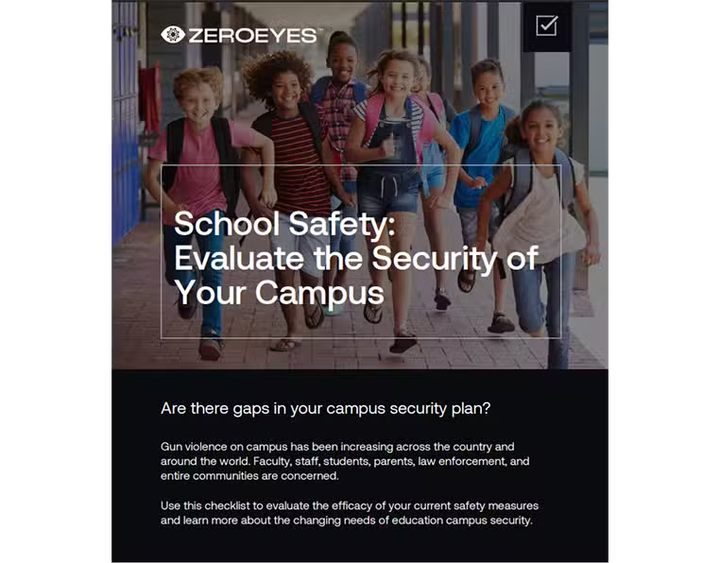 School Safety Checklist