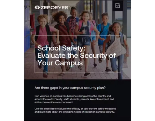 School Safety Checklist