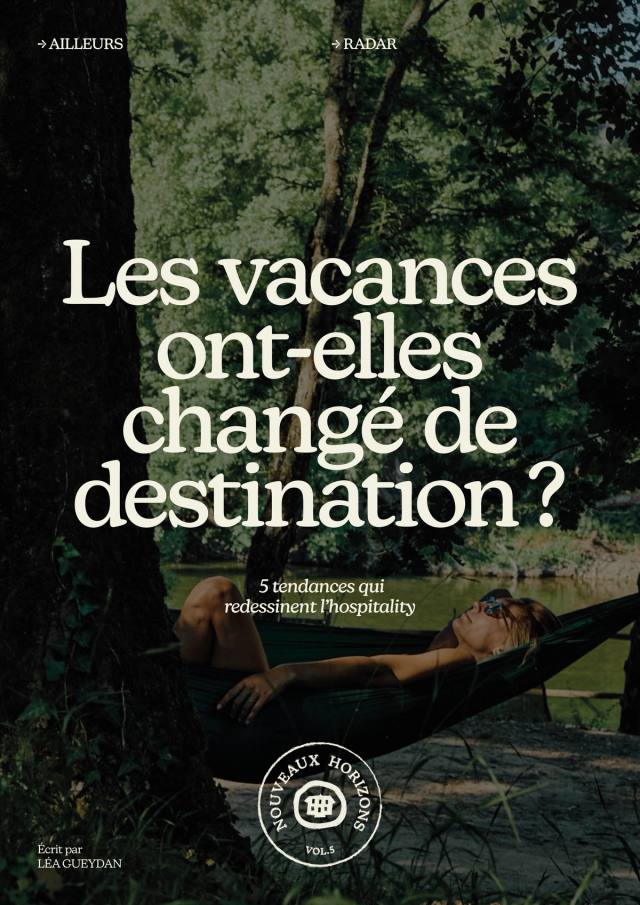 Illustration de l’article « 5 tendances qui redessinent l’hospitality  »