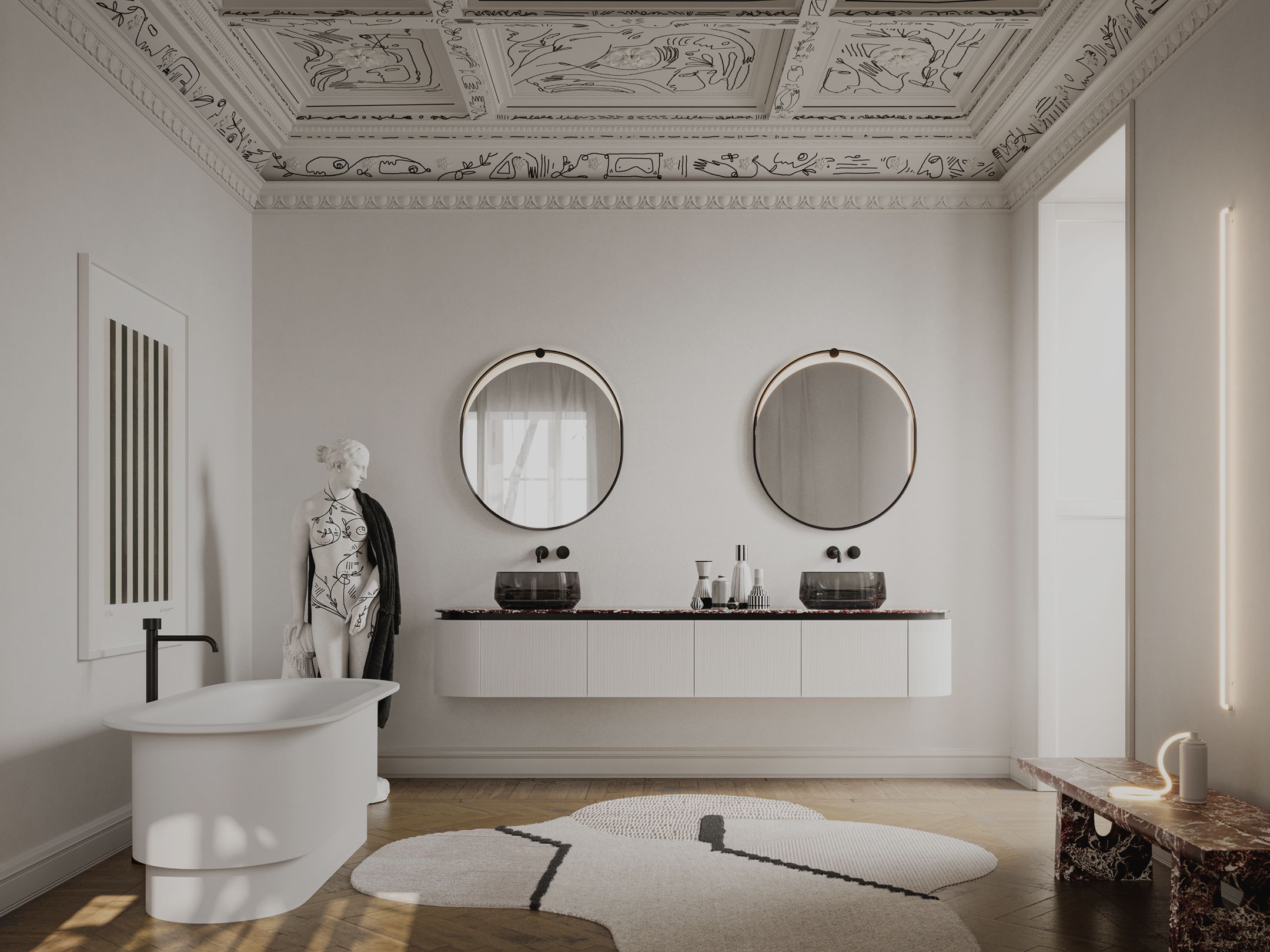 arbi bathroom Cover detail