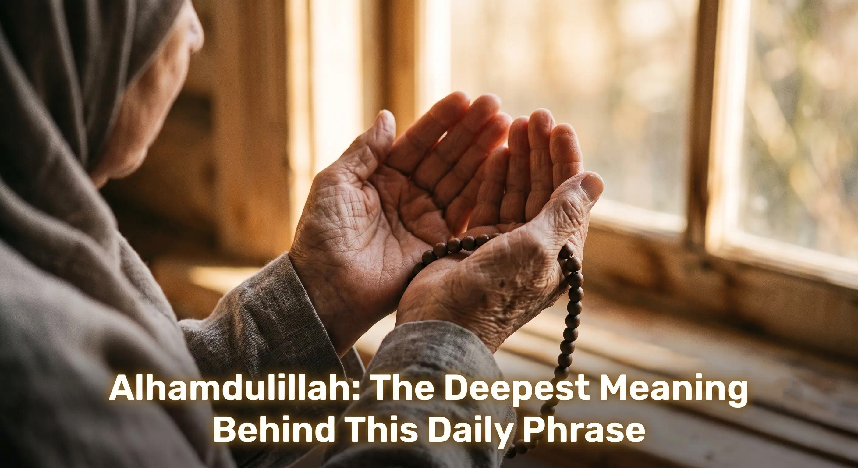 Alhamdulillah: The Deepest Meaning Behind This Daily Phrase