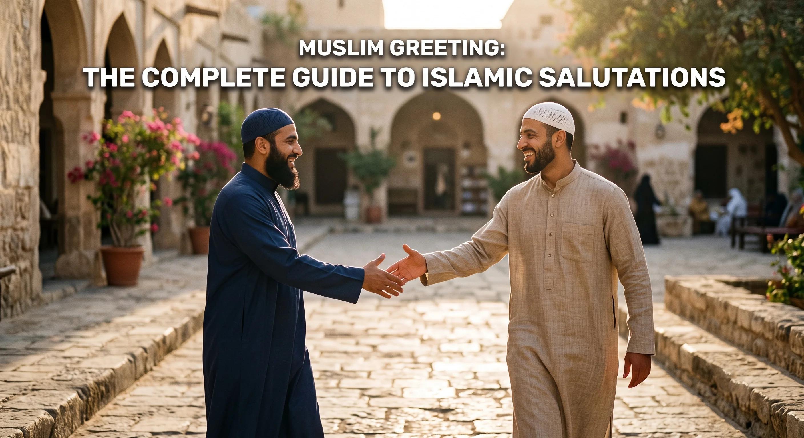 Muslim Greeting: The Complete Guide to Islamic Salutations