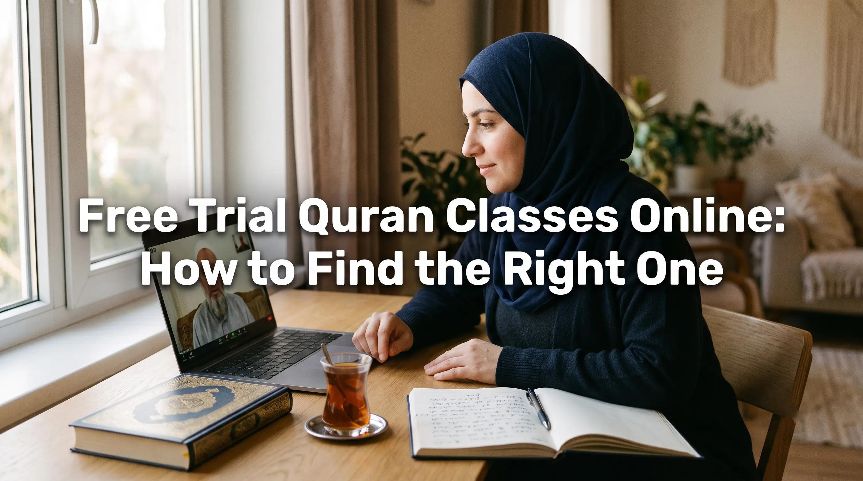 Free Trial Classes for Learning Quran Online: How to Find the Right One