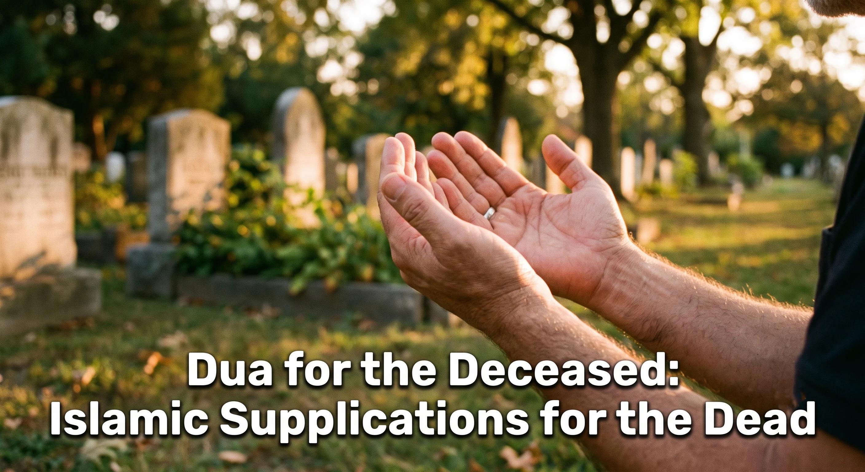 Dua for the Deceased: Islamic Supplications for the Dead