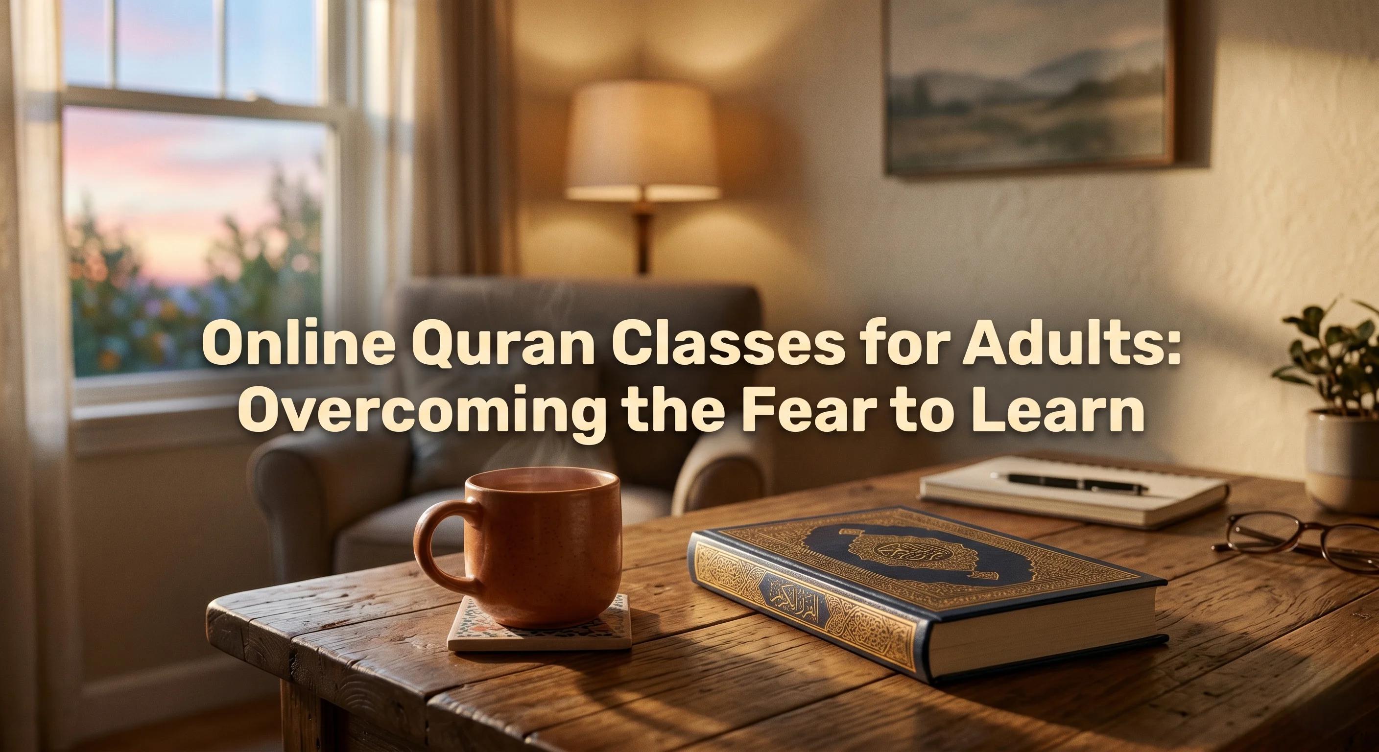 Online Quran Classes for Adults: Overcoming the Fear to Learn