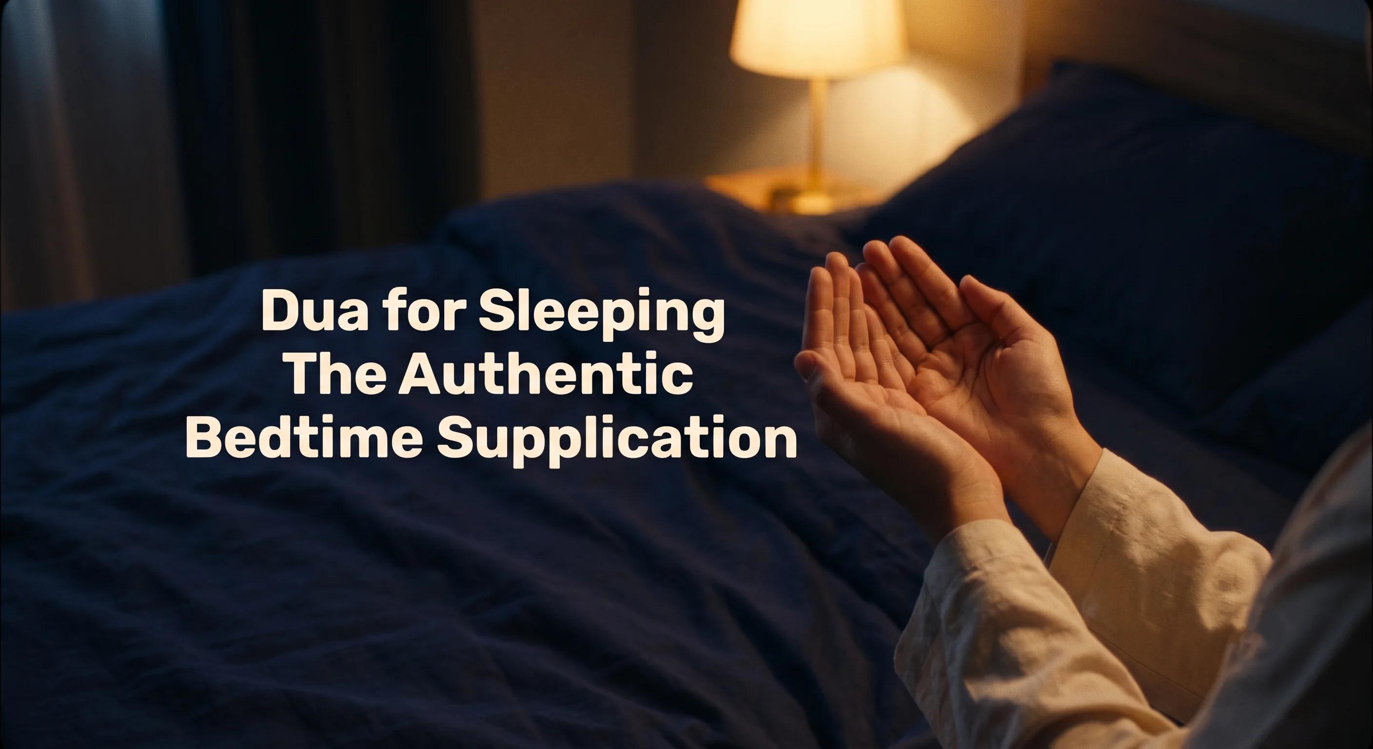 Dua for Sleeping: The Authentic Bedtime Supplication