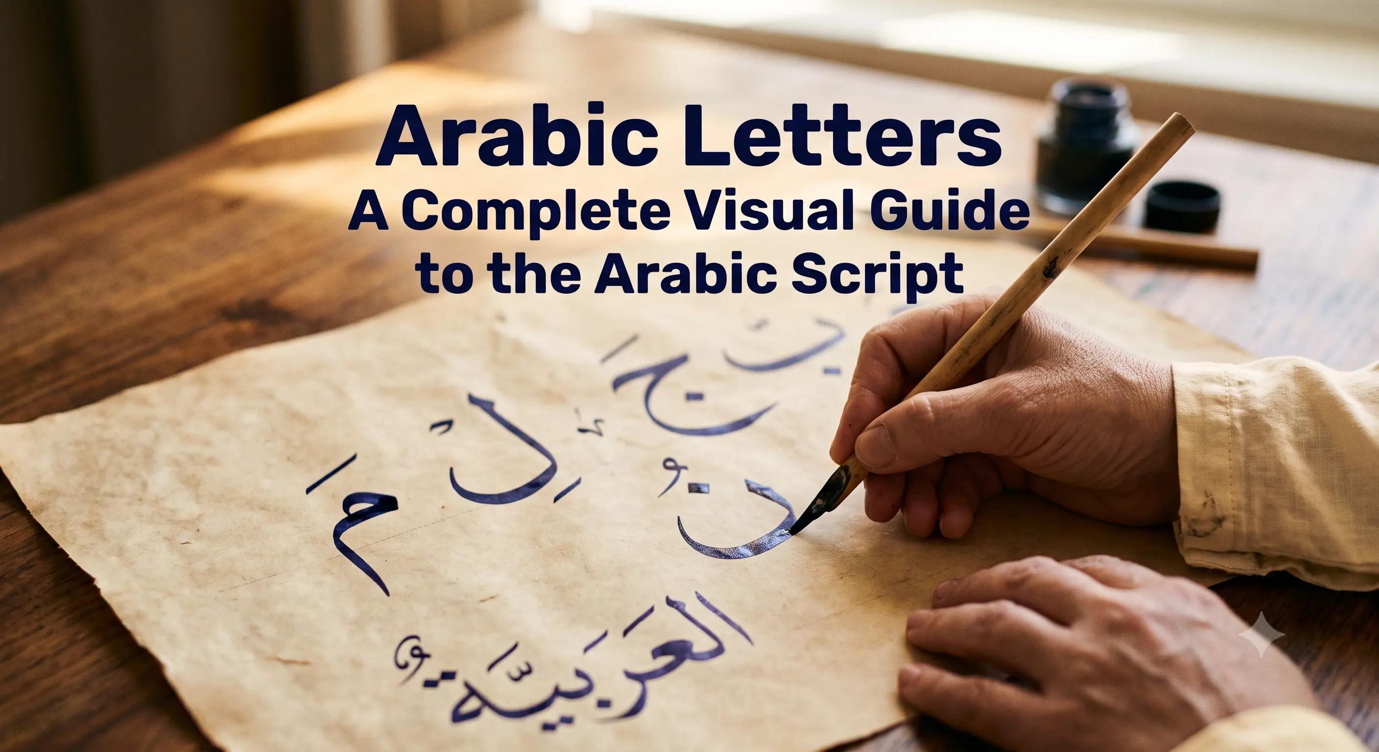 Arabic Letters: A Complete Visual Guide to the Arabic Script