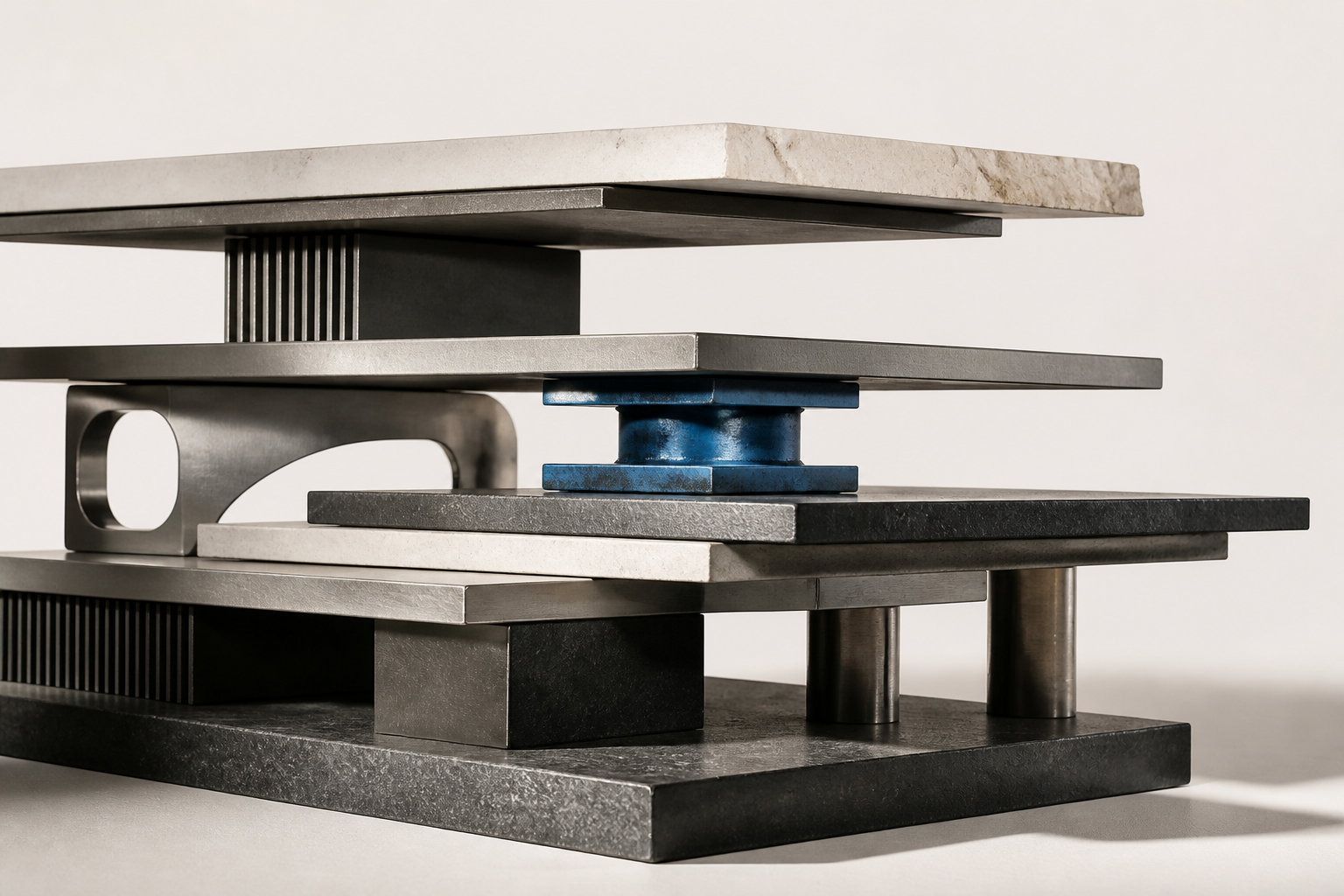 Layered structural obligations arranged as a prioritised portfolio