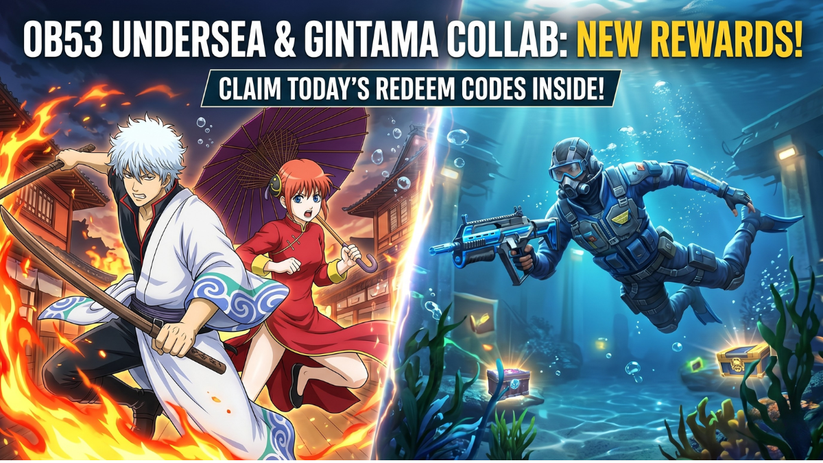 Free Fire MAX OB53 Update, Gintama Collab & Today's Redeem Codes (April 2026)