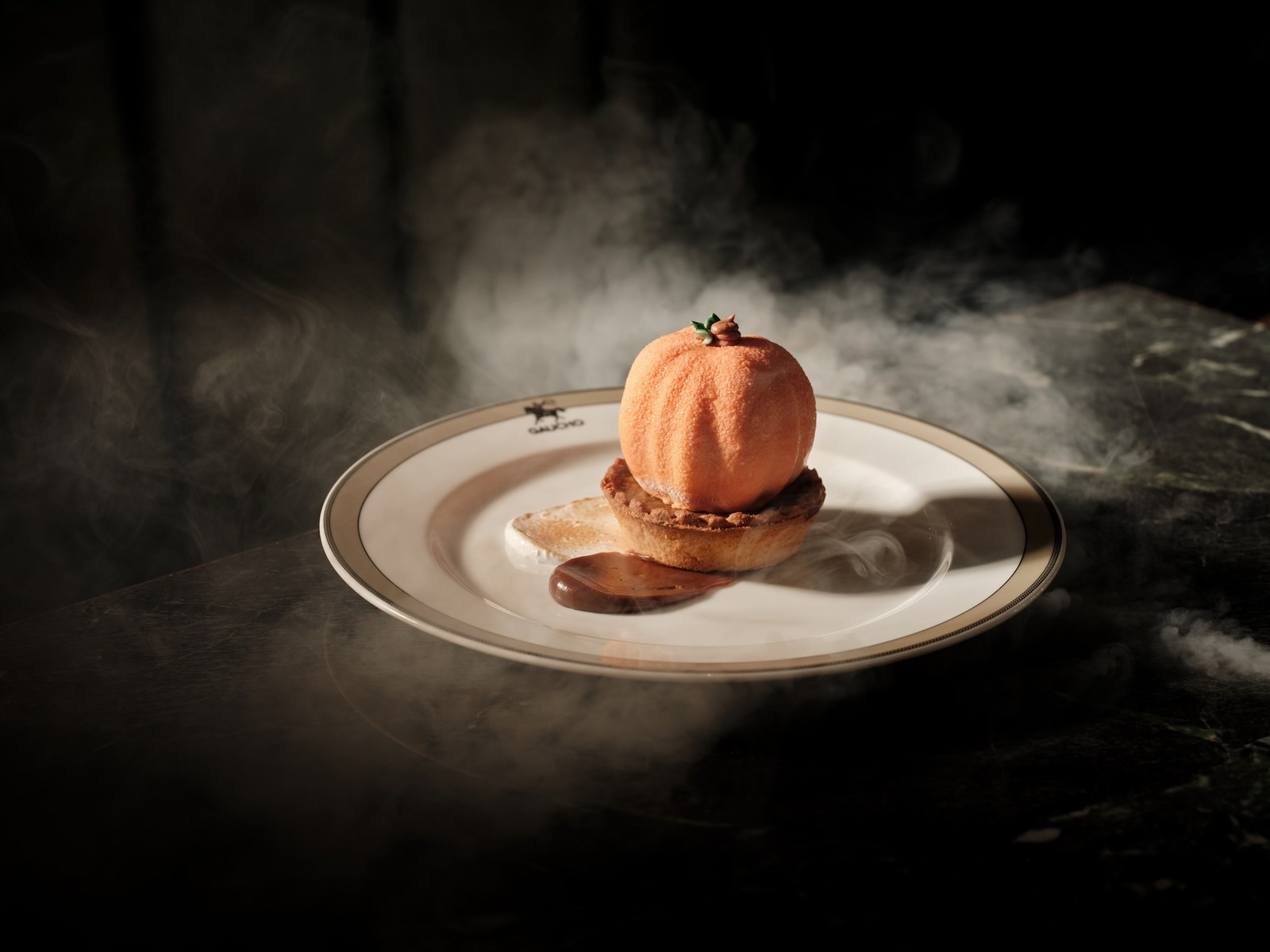 Spiced Pumpkin Pie Tart at Gaucho