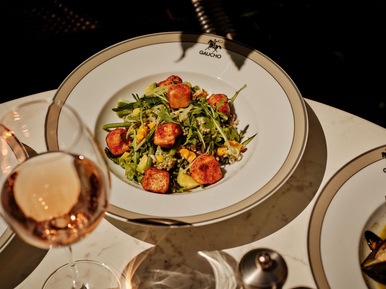 Gaucho Miso-Chipotle Crispy Tofu Salad