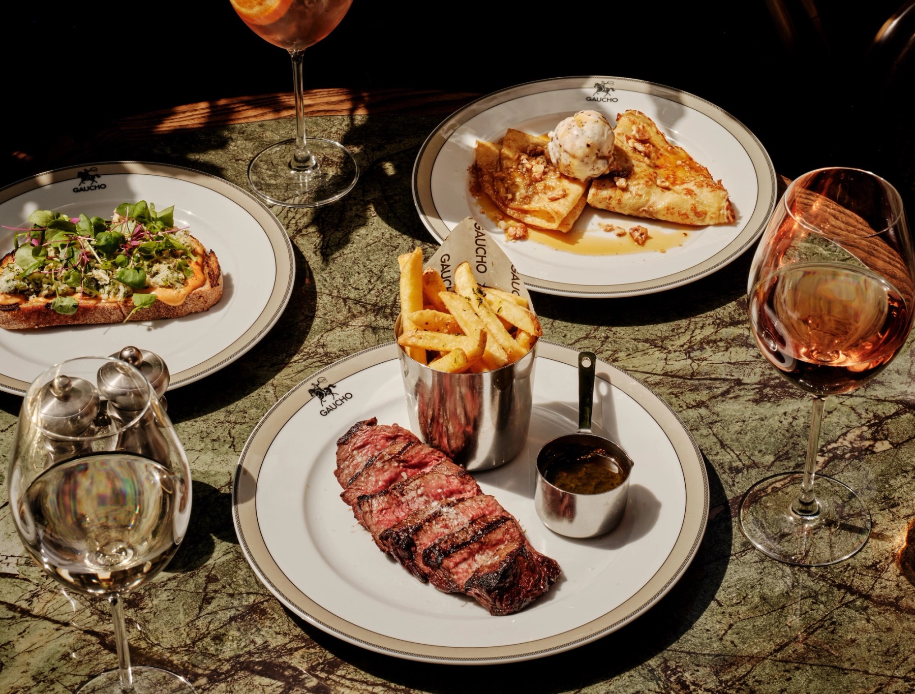 Gaucho set menu dining